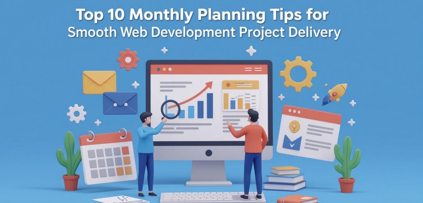 Top 10 Monthly Planning Tips for Smooth Web Development Project Delivery Top 10 Monthly Planning Tips for Smooth Web Development Project Delivery